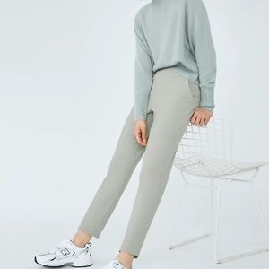 aritzia babaton weekender pants in dusky green size L